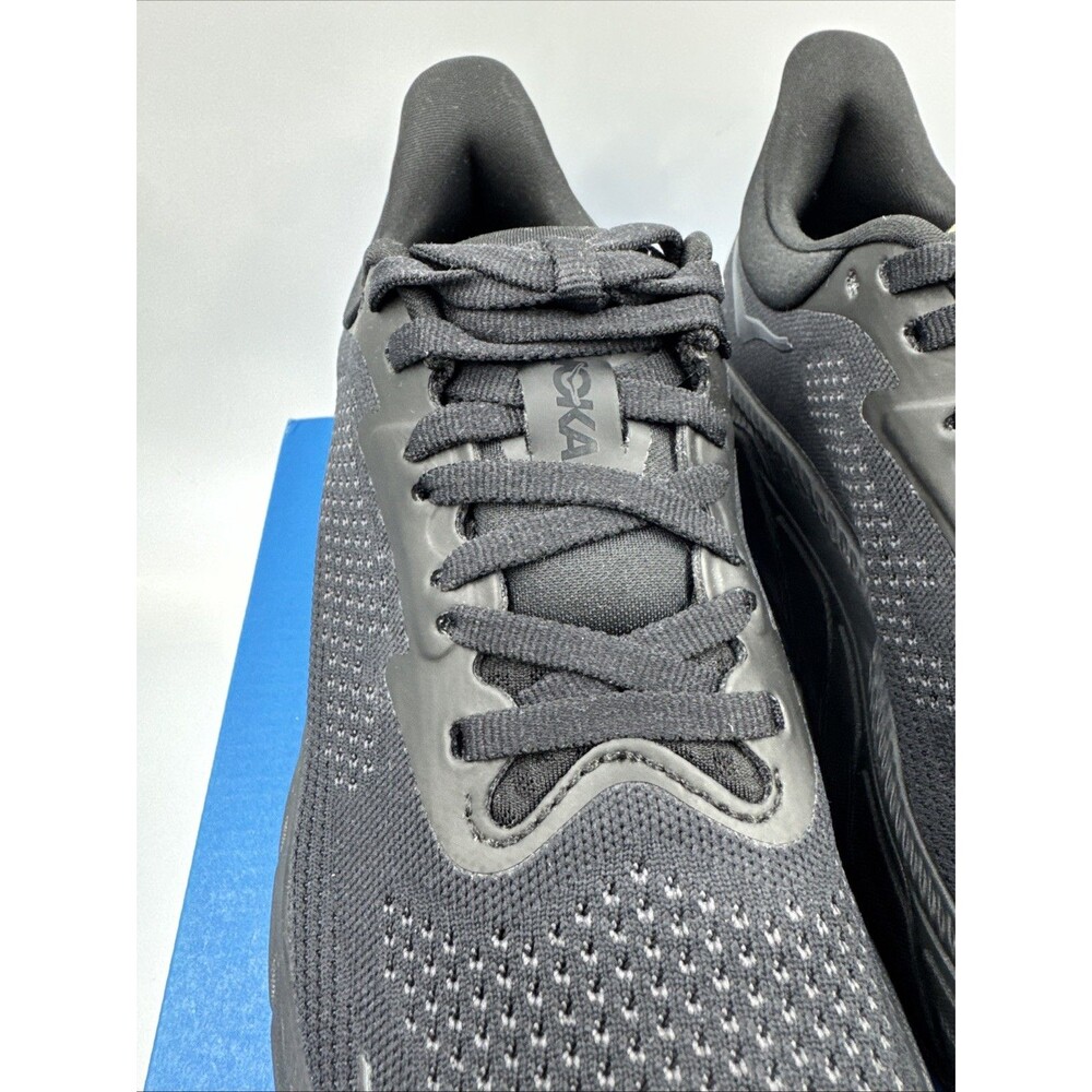 Hoka Arahi 7 Women’s Black Blackout 1147851 BBLC Walking Running Shoes Size 6B - Picture 4 of 16